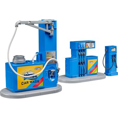Bruder Zubehör Tankstelle mit Waschplatz Bruder Zubehör Tankstelle mit Waschplatz
