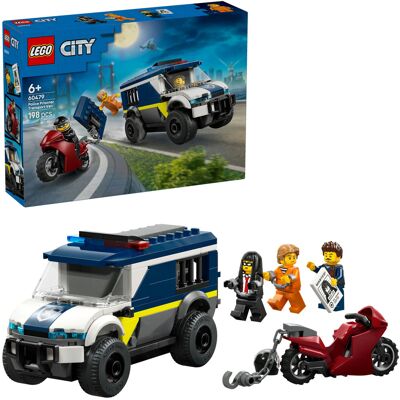 Lego 60479 City Gefangenentransporter, Konstruktionsspielzeug Lego 60479 City Gefangenentransporter, Konstruktionsspielzeug