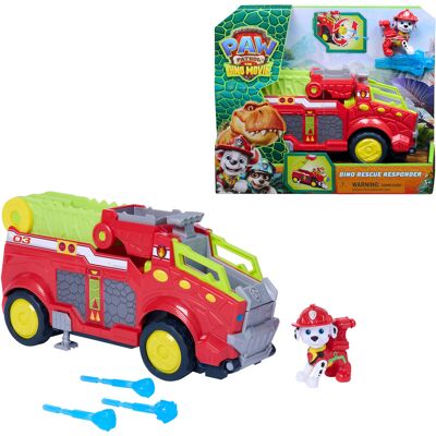 Spin Master Paw Patrol: Der Dino Film - Marshalls extragroßes Dino-Rettungs-Feuerwehrauto, Spielfahrzeug Spin Master Paw Patrol: Der Dino Film - Marshalls extragroßes Dino-Rettungs-Feuerwehrauto, Spielfahrzeug