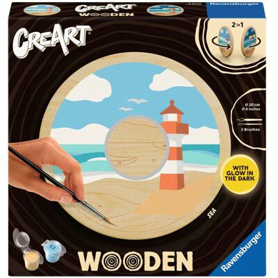 Ravensburger CreArt Wooden - Meer, Malen Ravensburger CreArt Wooden - Meer, Malen