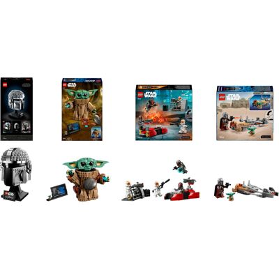 Lego Star Wars Mandalorian-Bundle, Konstruktionsspielzeug Lego Star Wars Mandalorian-Bundle, Konstruktionsspielzeug