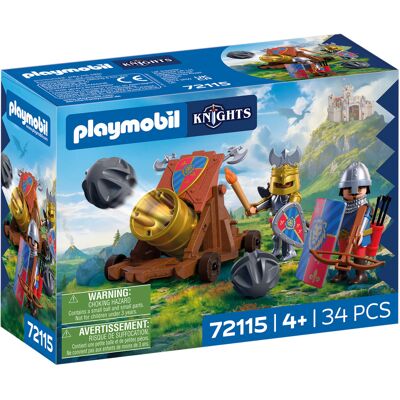 PLAYMOBIL 72115 Knights Schusswaffe Löwenritter, Konstruktionsspielzeug PLAYMOBIL 72115 Knights Schusswaffe Löwenritter, Konstruktionsspielzeug