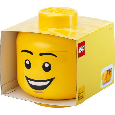 LEGO - Storage Head - L - Gelb - Storage head LEGO - Storage Head - L - Gelb - Storage head