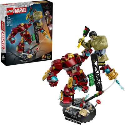 Lego 76343 Marvel Super Heroes Duell der Giganten: Hulkbuster vs. Hulk, Konstruktionsspielzeug Lego 76343 Marvel Super Heroes Duell der Giganten: Hulkbuster vs. Hulk, Konstruktionsspielzeug