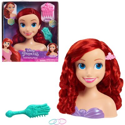 Just Play Disney Princess - Ariel Styling Head, Schmink- und Frisierkopf Just Play Disney Princess - Ariel Styling Head, Schmink- und Frisierkopf