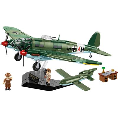 Cobi Heinkel HE 111 H-22 with V1 Flying Bomb - Executive Edition, Konstruktionsspielzeug Cobi Heinkel HE 111 H-22 with V1 Flying Bomb - Executive Edition, Konstruktionsspielzeug