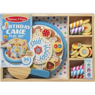 Spin Master Melissa & Doug - Holz Geburtstagskuchen, Spielküche Spin Master Melissa & Doug - Holz Geburtstagskuchen, Spielküche