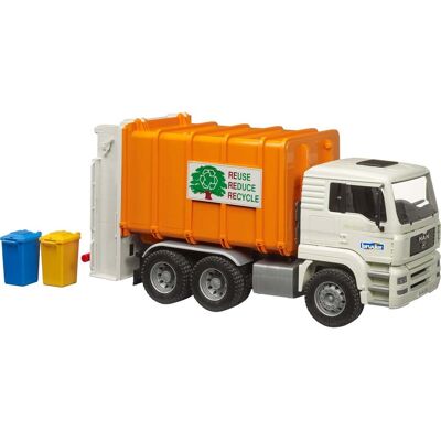 Bruder MAN TGA Müll LKW Hecklader, Modellfahrzeug Bruder MAN TGA Müll LKW Hecklader, Modellfahrzeug