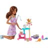 Mattel Barbie-Puppe und Kätzchen Kratzbaum Spielset