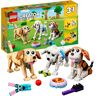 Lego 31137 Creator 3-in-1 Niedliche Hunde, Konstruktionsspielzeug