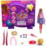 Mattel Barbie Color Reveal Glitzer! Haarwechsel Puppe Glitzerblau mit 25 Überraschungen