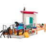 Schleich Horse Club Pferdebox mit Stute und Fohlen, Spielfigur