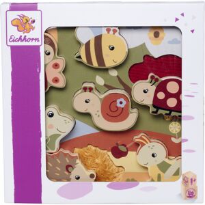 eichhorn Fühlpuzzle mit Stoff eichhorn Fühlpuzzle mit Stoff