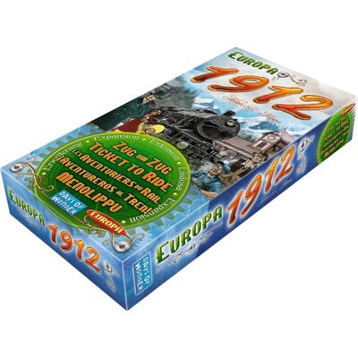 Asmodee Zug um Zug Europa 1912, Brettspiel Asmodee Zug um Zug Europa 1912, Brettspiel
