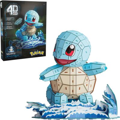 Spin Master 4D Build - Pokémon Schiggy, Modellbau Spin Master 4D Build - Pokémon Schiggy, Modellbau