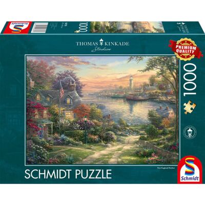 Schmidt Spiele Thomas Kinkade Studios: Hafen in Neuengland, Puzzle Schmidt Spiele Thomas Kinkade Studios: Hafen in Neuengland, Puzzle