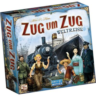 Asmodee Zug um Zug Weltreise, Brettspiel Asmodee Zug um Zug Weltreise, Brettspiel
