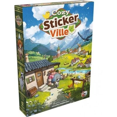 Asmodee Cozy Stickerville, Brettspiel Asmodee Cozy Stickerville, Brettspiel