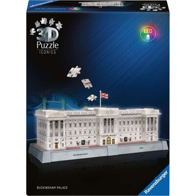 Ravensburger 3D Puzzle Iconics: Buckingham Palace - mit Licht Ravensburger 3D Puzzle Iconics: Buckingham Palace - mit Licht