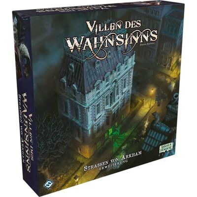 Asmodee Villen des Wahnsinns - Die Straßen von Arkham, Brettspiel Asmodee Villen des Wahnsinns - Die Straßen von Arkham, Brettspiel