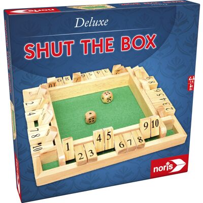 Noris Deluxe Shut the Box - Klassisches Gesellschaftsspiel - Mehrfarbig Noris Deluxe Shut the Box - Klassisches Gesellschaftsspiel - Mehrfarbig