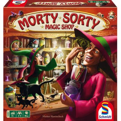 Schmidt Spiele Morty Sorty Magic Shop, Brettspiel Schmidt Spiele Morty Sorty Magic Shop, Brettspiel