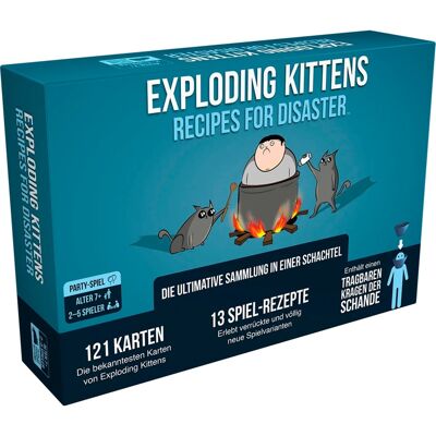 Asmodee Exploding Kittens - Recipes for Disaster, Kartenspiel Asmodee Exploding Kittens - Recipes for Disaster, Kartenspiel