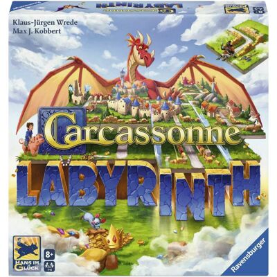 Ravensburger Carcassonne Labyrinth, Geschicklichkeitsspiel Ravensburger Carcassonne Labyrinth, Geschicklichkeitsspiel