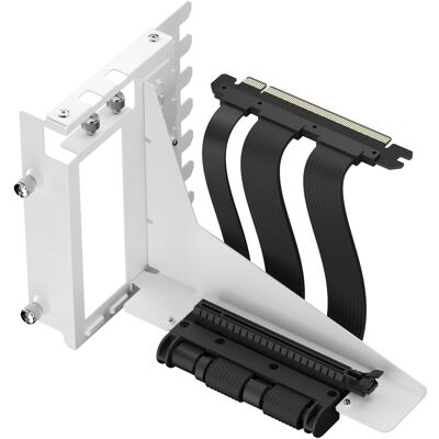 Fractal Design Flex 2 PCIe 4.0 x16 White, Halterung + Verlängerungskabel Fractal Design Flex 2 PCIe 4.0 x16 White, Halterung + Verlängerungskabel