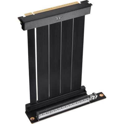 Thermaltake PCI-E 4.0 Dual 90° Riser Cable, Kabel Thermaltake PCI-E 4.0 Dual 90° Riser Cable, Kabel
