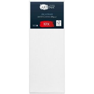 Artina Keilrahmen Leinwand Akademie 30x80cm 10er Set Artina Keilrahmen Leinwand Akademie 30x80cm 10er Set
