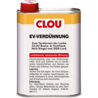 Clou EV Verdünnung 250 ml Clou EV Verdünnung 250 ml