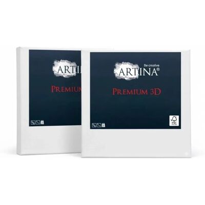Artina Keilrahmen Leinwand Premium 3D 18x24cm 2er Set 380 g/m² Artina Keilrahmen Leinwand Premium 3D 18x24cm 2er Set 380 g/m²