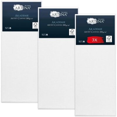 Artina Akademie Keilrahmen 30x80cm FSC 3tlg Artina Akademie Keilrahmen 30x80cm FSC 3tlg