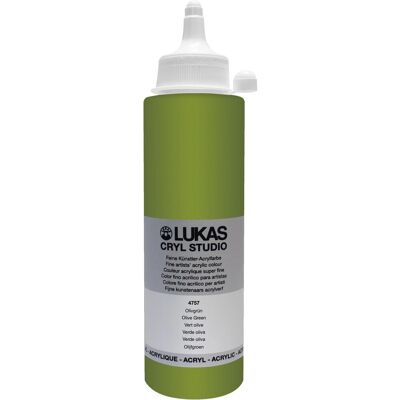 Lukas Cryl Studio Acrylfarbe Plastikflasche Olivgrün 250ml Lukas Cryl Studio Acrylfarbe Plastikflasche Olivgrün 250ml