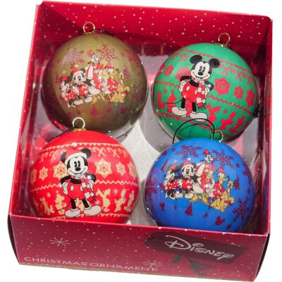Disney Weihnachtskugel-Set Mickey 4 Stück Disney Weihnachtskugel-Set Mickey 4 Stück