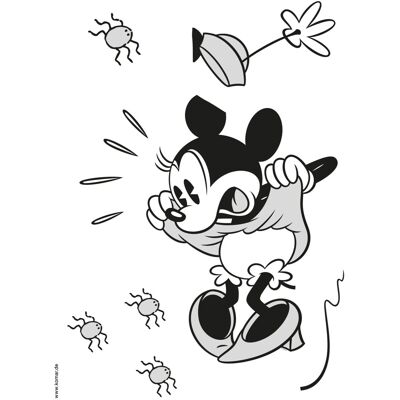 Komar Deco-Sticker Minnie Scream 50 x 70 cm Komar Deco-Sticker Minnie Scream 50 x 70 cm