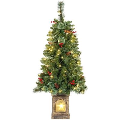 HOMCOM Weihnachtsbaum Kunststoff Stahl 56L x 56B x 120H cm HOMCOM Weihnachtsbaum Kunststoff Stahl 56L x 56B x 120H cm