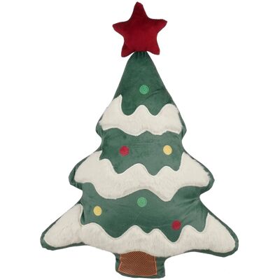 Mica Decorations Kissen Weihnachtsbaum 44 cm x 32 cm x 10 cm Grün Mica Decorations Kissen Weihnachtsbaum 44 cm x 32 cm x 10 cm Grün