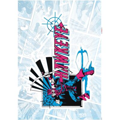 Komar Deko-Sticker Hawkeye Classic 50 x 70 cm Komar Deko-Sticker Hawkeye Classic 50 x 70 cm