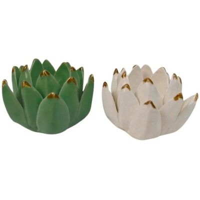 Boltze Teelichthalter Lotus 2-fach sortiert 1 Stück Boltze Teelichthalter Lotus 2-fach sortiert 1 Stück