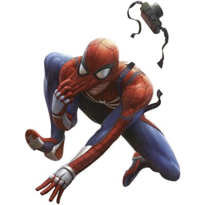 Komar Deco-Sticker Marvel Spider-Man Epic Swinging Blau Komar Deco-Sticker Marvel Spider-Man Epic Swinging Blau