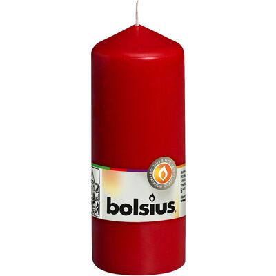 Bolsius Stumpenkerze 150/58 Rot Bolsius Stumpenkerze 150/58 Rot