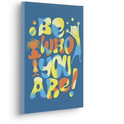 Komar Keilrahmenbild Disney and Pixar Inside Out Be Who You Are Blau Komar Keilrahmenbild Disney and Pixar Inside Out Be Who You Are Blau