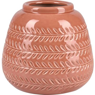 Vase Desert Flower Keramik 16,5 cm x Ø 18,5 cm Terrakotta Vase Desert Flower Keramik 16,5 cm x Ø 18,5 cm Terrakotta