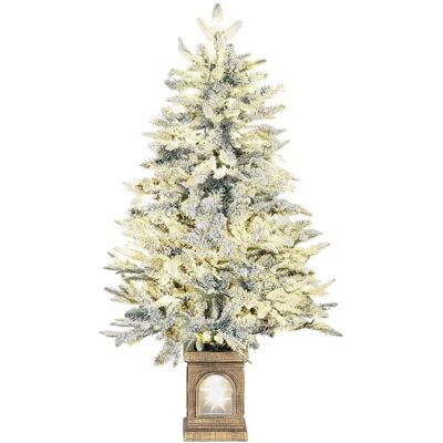 HOMCOM Weihnachtsbaum Kunststoff Stahl 70L x 70B x 120H cm HOMCOM Weihnachtsbaum Kunststoff Stahl 70L x 70B x 120H cm