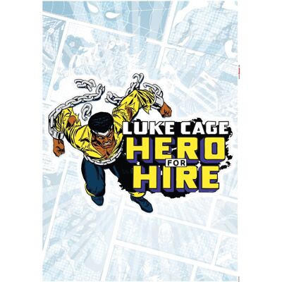 KOMAR Luke Cage Comic Wandtattoo - 50x70 cm - Kinder-Comic KOMAR Luke Cage Comic Wandtattoo - 50x70 cm - Kinder-Comic