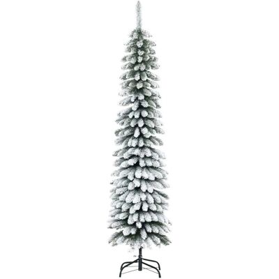 HOMCOM Weihnachtsbaum Kunststoff Metall 46 x 180H cm HOMCOM Weihnachtsbaum Kunststoff Metall 46 x 180H cm