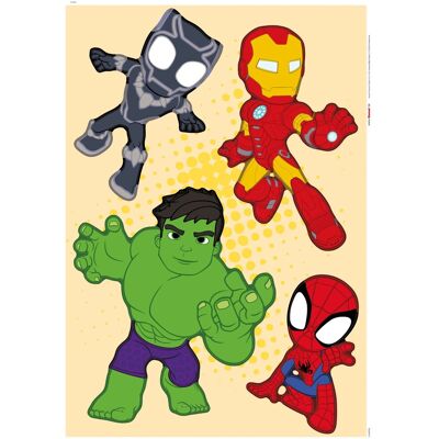 Komar Deko-Sticker Spiderman Group Komar Deko-Sticker Spiderman Group