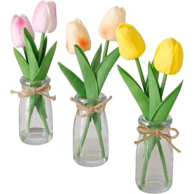 Boltze Topfpflanze Tulip 3-fach sortiert 1 Stück Boltze Topfpflanze Tulip 3-fach sortiert 1 Stück
